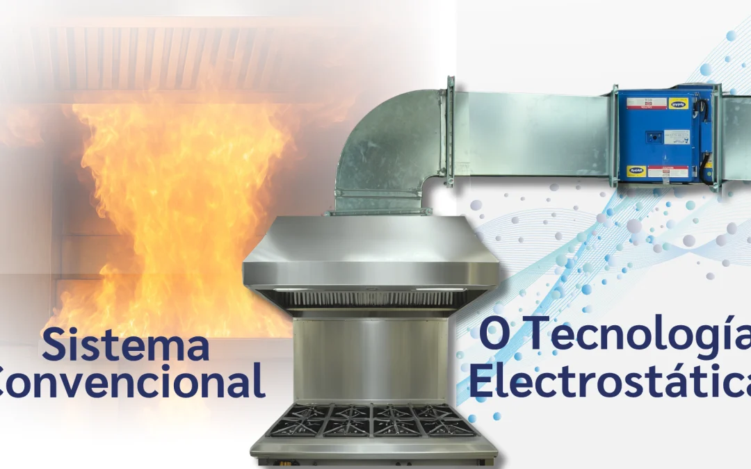 Prevención de Incendios en Cocinas Industriales en Medellín: ¿Sistema Convencional o Tecnología Electroestática?
